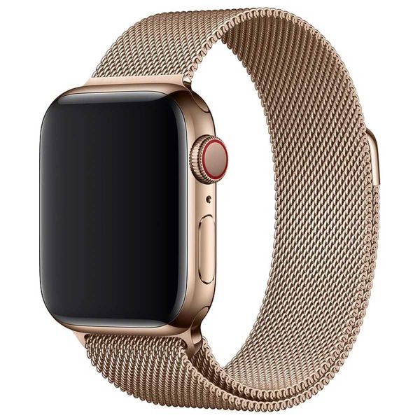 Apple Mailänder Fitness-Armband für Apple Watch Series 1-9 / SE / Ultra (2) - 42/44/45/49 mm - Gold