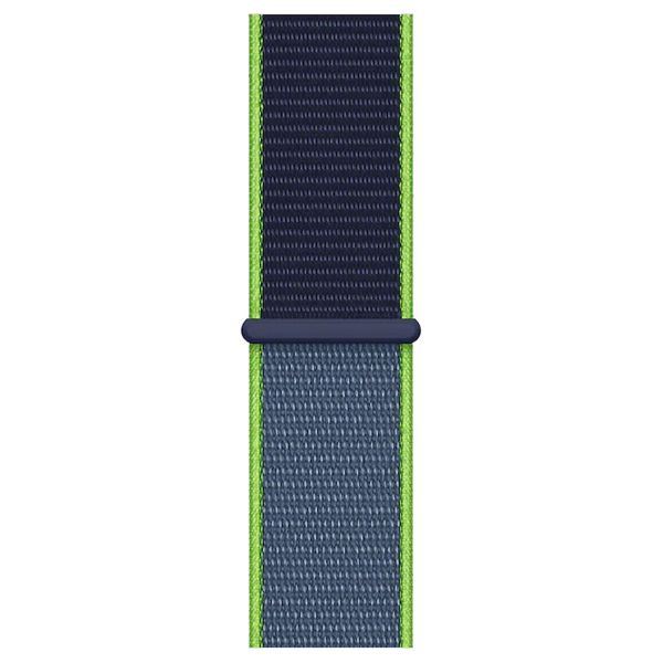 Apple Sport Loop Armband für Apple Watch Series 1-9 / SE - 38/40/41 mm / Series 10 - 42 mm - Neon Lime