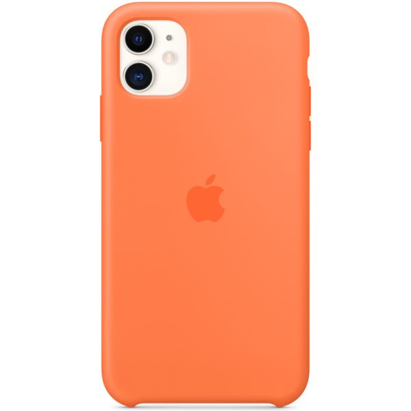 Apple Silikon-Case für das iPhone 11 - Vitamin C