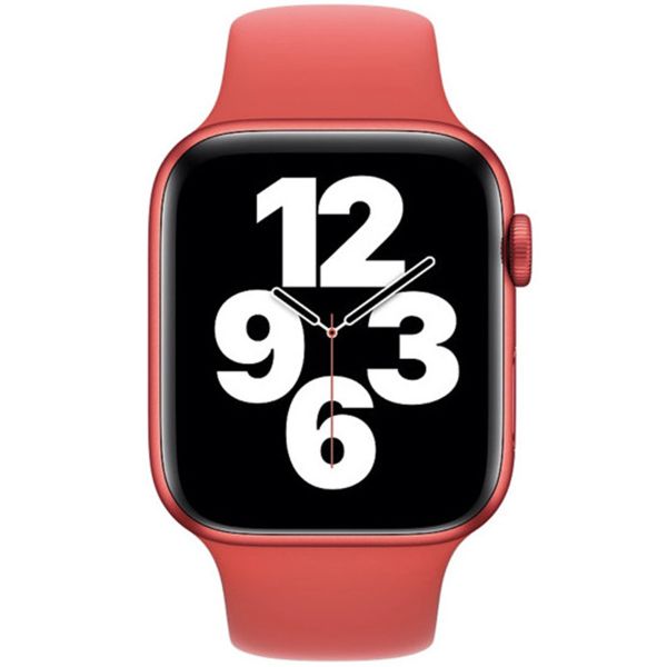 Apple Sport Band für Apple Watch Series 1-10 / SE / Ultra (2) - 42/44/45/46/49 mm - Crimson Red