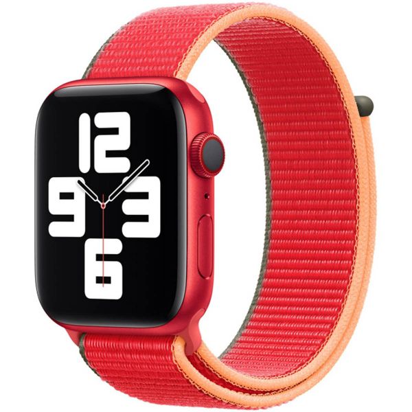 Apple Sport Loop Armband für das Apple Watch Series 1-10 / SE / Ultra (2) - 42/44/45/46/49 mm - Red