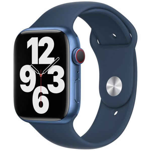 Apple Sport Band für Apple Watch Series 1-9 / SE - 38/40/41 mm / Series 10 - 42 mm - Abyss Blue