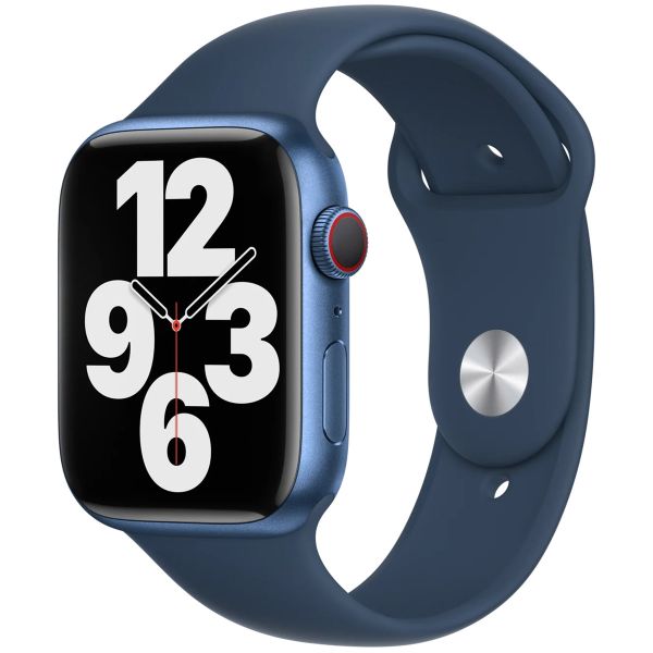 Apple Sport Band für Apple Watch Series 1-10 / SE / Ultra (2) - 42/44/45/46/49 mm - Abyss Blue