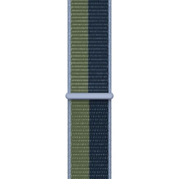 Apple Sport Loop Armband für Apple Watch Series 1-9 / SE - 38/40/41 mm / Series 10 - 42 mm - Abyss Blue/Moss Green