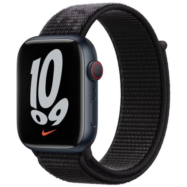 Apple Nike Sport Loop Armband für das Apple Watch Series 1-9 / SE - 38/40/41 mm / Series 10 - 42 mm - Black