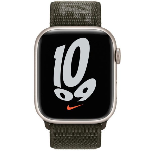 Apple Nike Sport Loop Armband für das Apple Watch Series 1-9 / SE - 38/40/41 mm / Series 10 - 42 mm - Cargo Khaki