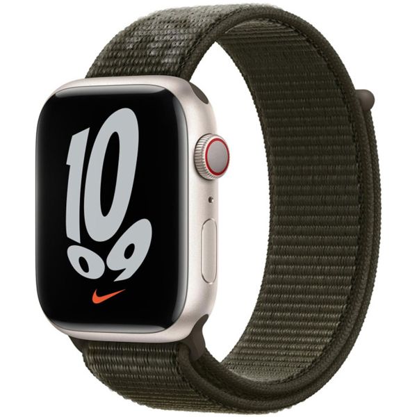 Apple Nike Sport Loop Armband für das Apple Watch Series 1-9 / SE - 38/40/41 mm / Series 10 - 42 mm - Cargo Khaki