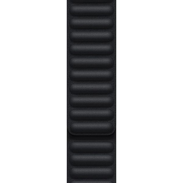 Apple Leather Link für die Apple Watch Series 1-9 / SE - 38/40/41mm - Größe S/M - Midnight