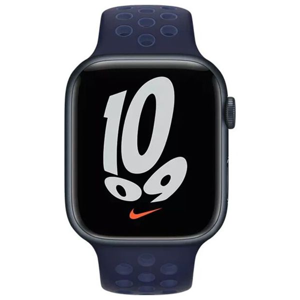 Apple Nike Sport Band für Apple Watch Series 1-9 / SE - 38/40/41 mm / Series 10 - 42 mm - Midnight Navy/Mystic Navy