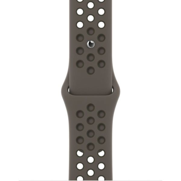 Apple Nike Sport Band für Apple Watch Series 1-9 / SE - 38/40/41 mm / Series 10 - 42 mm - Olive Gray/Cargo Khaki