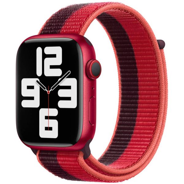 Apple Sport Loop Armband für Apple Watch Series 1-9 / SE - 38/40/41 mm / Series 10 - 42 mm - (Product) Red