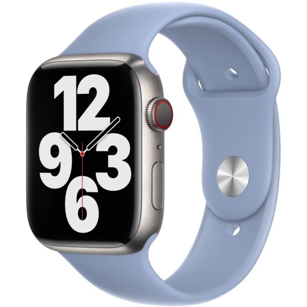 Apple Sport Band für Apple Watch Series 1-10 / SE / Ultra (2) - 42/44/45/46/49 mm - Blue Fog