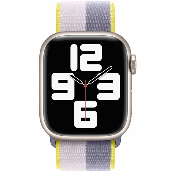 Apple Sport Loop Armband für Apple Watch Series 1-9 / SE - 38/40/41 mm / Series 10 - 42 mm - Lavender Gray/Light Lilac