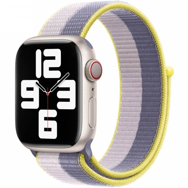 Apple Sport Loop Armband für Apple Watch Series 1-9 / SE - 38/40/41 mm / Series 10 - 42 mm - Lavender Gray/Light Lilac