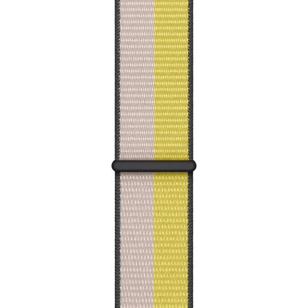 Apple Sport Loop Armband für das Apple Watch Series 1-9 / SE - 38/40/41 mm / Series 10 - 42 mm - Oat Milk/Lemon Zest