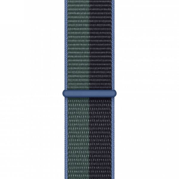 Apple Sport Loop Armband für Apple Watch Series 1-9 / SE - 38/40/41 mm / Series 10 - 42 mm - Midnight/Eucalyptus