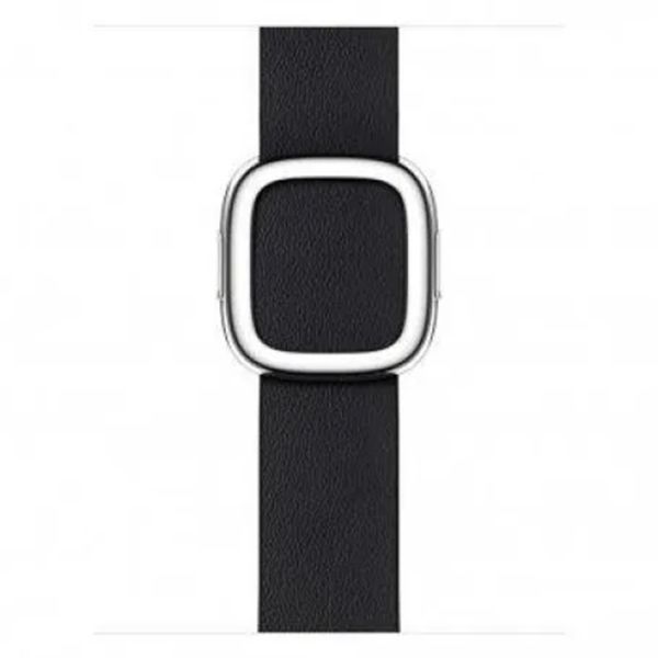 Apple Leather Band Modern Buckle für die Apple Watch Series 1-9 / SE - 38/40/41 mm / Series 10 - 42 mm - Größe M - Ink