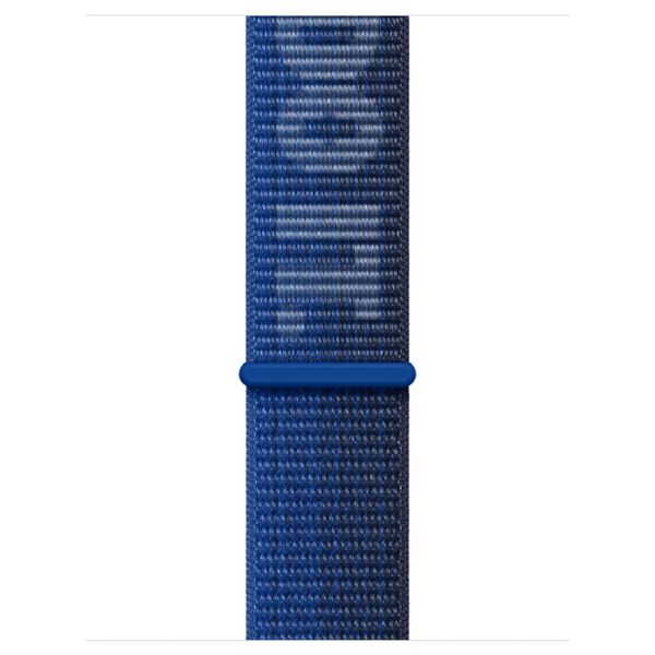 Apple Sport Loop Armband für das Apple Watch Series 1-9 / SE - 38/40/41 mm / Series 10 - 42 mm - Game Royal / Midnight Navy