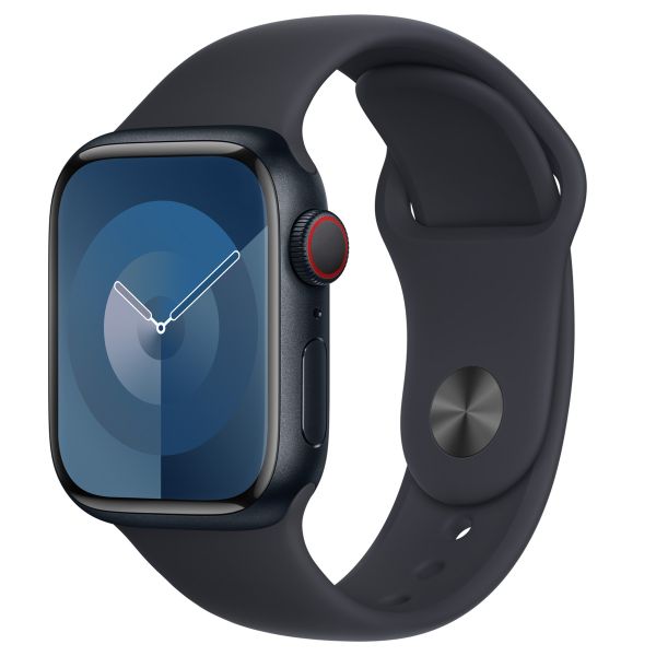 Apple Sport Band für die Apple Watch Series 1-9 / SE - 38/40/41 mm / Series 10 - 42 mm - Größe S/M - Midnight