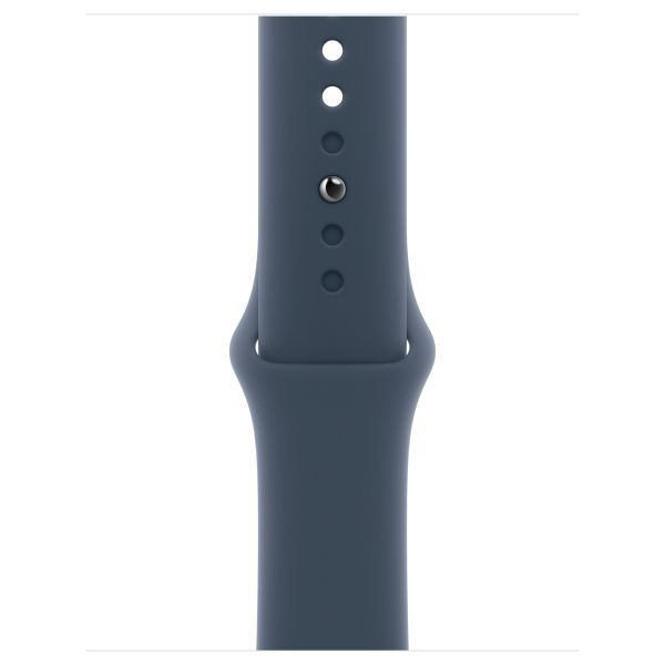 Apple Sport Band für die Apple Watch Series 1-9 / SE - 38/40/41 mm / Series 10 - 42 mm - Größe S/M - Storm Blue