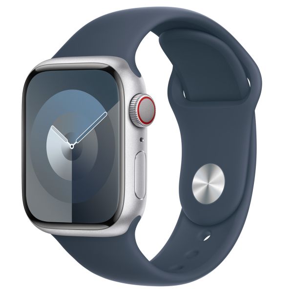 Apple Sport Band für die Apple Watch Series 1-9 / SE - 38/40/41 mm / Series 10 - 42 mm - Größe M/L - Storm Blue