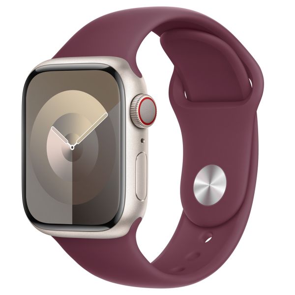 Apple Sport Band für die Apple Watch Series 1-9 / SE - 38/40/41 mm / Series 10 - 42 mm - Größe M/L - Mulberry