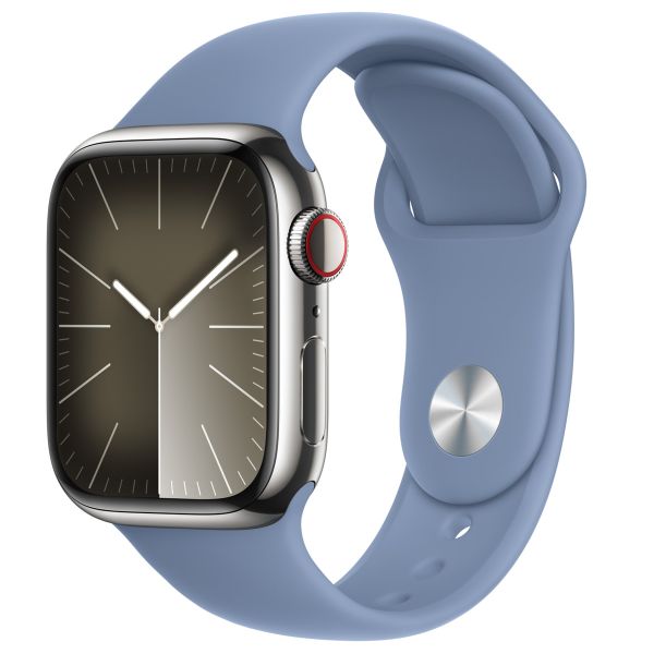 Apple Sport Band für Apple Watch Series 1-9 / SE - 38/40/41 mm / Series 10 - 42 mm - Größe M/L - Winter Blue