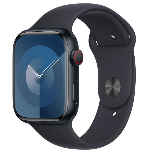 Apple Sport Band für Apple Watch Series 1-10 / SE / Ultra (2) - 42/44/45/46/49 mm - Größe S/M - Midnight