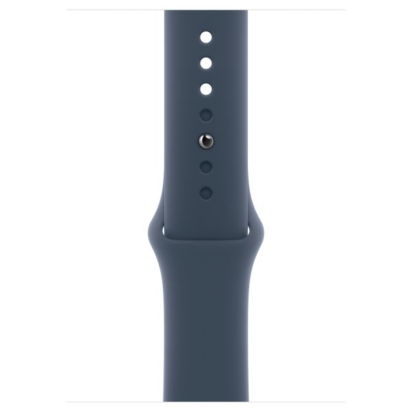 Apple Sport Band für die Apple Watch Series 1-10 / SE / Ultra (2) - 42/44/45/46/49 mm - Größe S/M - Storm Blue