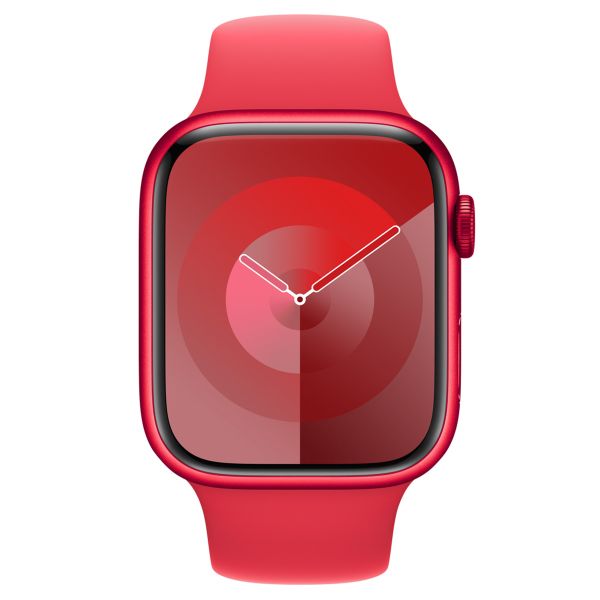 Apple Sport Band für die Apple Watch Series 1-10 / SE / Ultra (2) - 42/44/45/46/49 mm - Größe S/M - Red