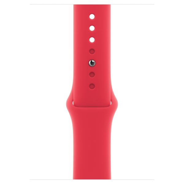 Apple Sport Band für die Apple Watch Series 1-10 / SE / Ultra (2) - 42/44/45/46/49 mm - Größe S/M - Red