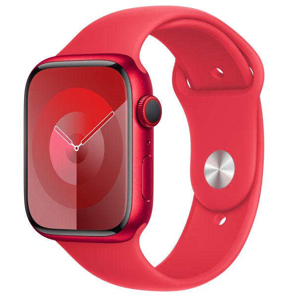 Apple Sport Band für die Apple Watch Series 1-10 / SE / Ultra (2) - 42/44/45/46/49 mm - Größe S/M - Red