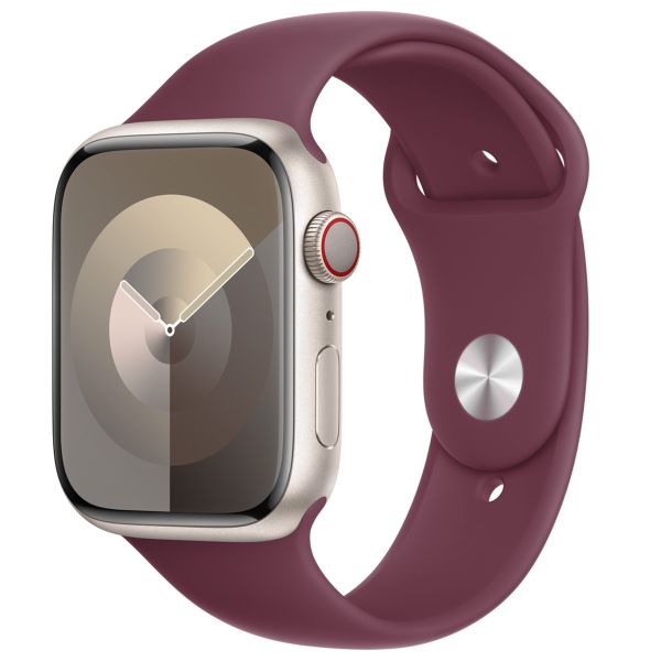 Apple Sport Band für die Apple Watch Series 1-10 / SE / Ultra (2) - 42/44/45/46/49 mm - Größe S/M - Mulberry