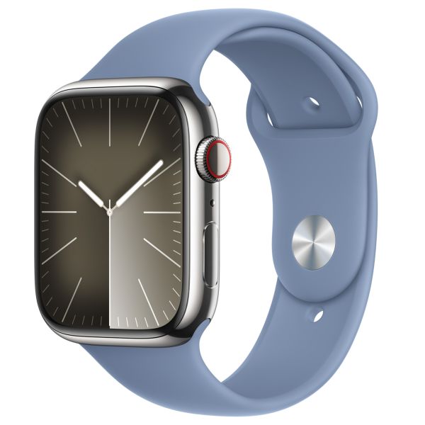 Apple Sport Band für die Apple Watch Series 1-10 / SE / Ultra (2) - 42/44/45/46/49 mm - Größe M/L - Winter Blue