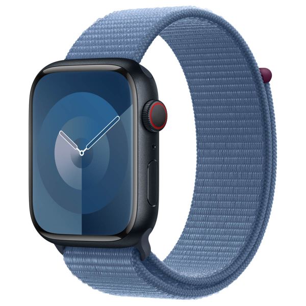 Apple Sport Loop Band für die Apple Watch Series 1-10 / SE / Ultra (2) - 42/44/45/46/49 mm - Winter Blue