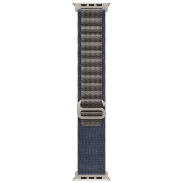 Apple Alpine Loop Band für die Apple Watch Series 1-10 / SE / Ultra (2) - 42/44/45/46/49 mm - Größe S - Blau