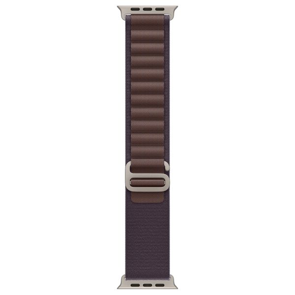 Apple Alpine Loop Band für die Apple Watch Series 1-10 / SE / Ultra (2) - 42/44/45/46/49 mm - Größe L - Indigo