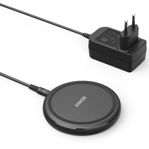 Anker PowerWave II Sense Pad - Ladestation mit Adapter - 15 Watt - Fabric Black