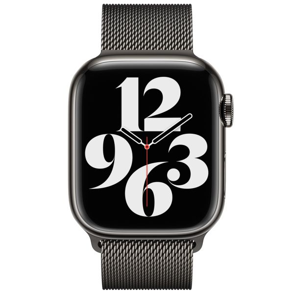 Apple Mailänder Fitness-Armband für Apple Watch Series 1-9 / SE - 38/40/41 mm / Series 10 - 42 mm - Graphite