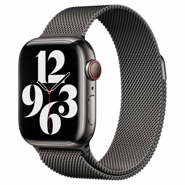 Apple Mailänder Fitness-Armband für Apple Watch Series 1-9 / SE - 38/40/41 mm / Series 10 - 42 mm - Graphite