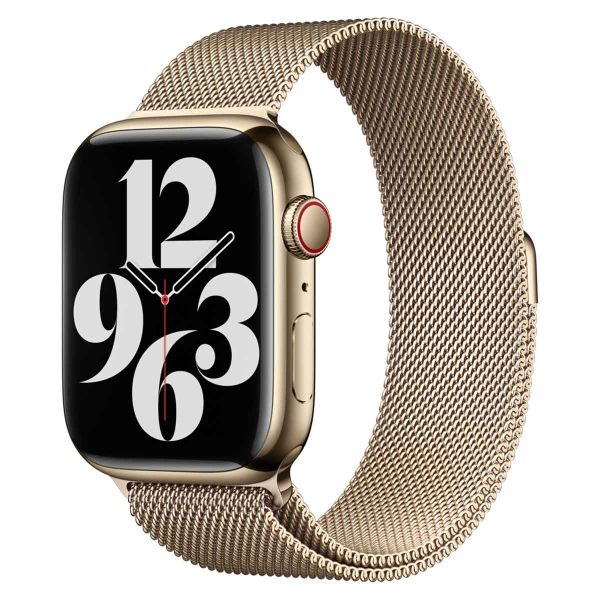 Apple Mailänder Fitness-Armband für Apple Watch Series 1-10 / SE / Ultra (2) - 42/44/45/46/49 mm - Gold