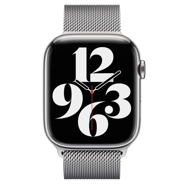 Apple Mailänder Fitness-Armband für die Apple Watch Series 1-9 / SE / Ultra (2) - 42/44/45/49 mm - Silver