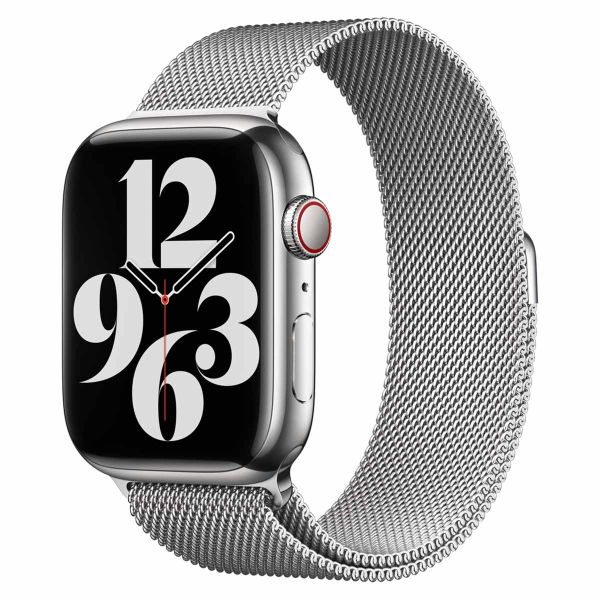 Apple Mailänder Fitness-Armband für die Apple Watch Series 1-9 / SE / Ultra (2) - 42/44/45/49 mm - Silver