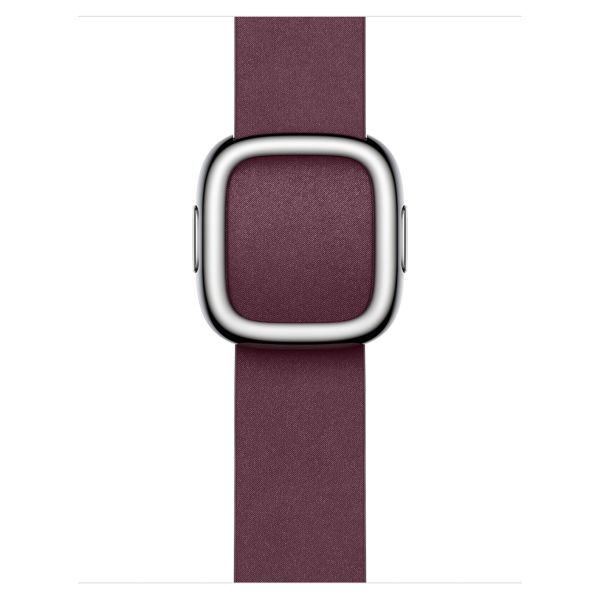 Apple Modern Buckle FineWoven für die Apple Watch Series 1-9 / SE - 38/40/41 mm / Series 10 - 42 mm - Größe S - Mulberry