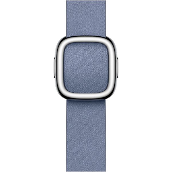 Apple Modern Buckle FineWoven für die Apple Watch Series 1-9 / SE - 38/40/41 mm / Series 10 - 42 mm - Größe S - Lavender Blue