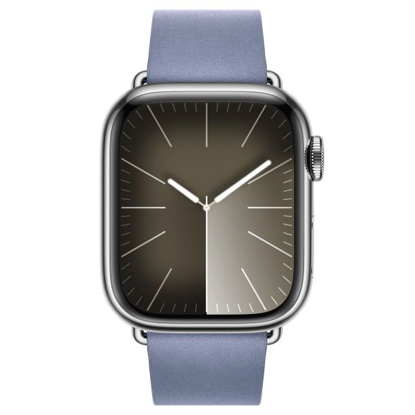 Apple Modern Buckle FineWoven für die Apple Watch Series 1-9 / SE - 38/40/41 mm / Series 10 - 42 mm - Größe M - Lavender Blue