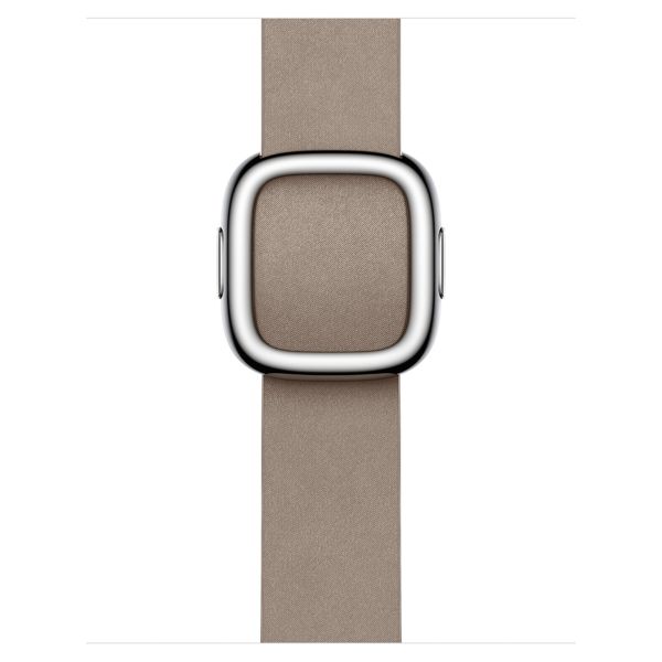 Apple Modern Buckle FineWoven für die Apple Watch Series 1-9 / SE - 38/40/41 mm / Series 10 - 42 mm - Größe L - Tan