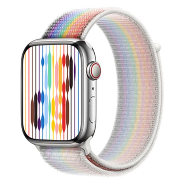 Apple Sport Loop Armband für das Apple Watch Series 1-10 / SE / Ultra (2) - 42/44/45/46/49 mm - Pride Edition