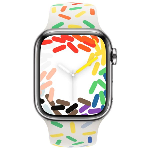 Apple Sport Band für die Apple Watch Series 1-9 / SE - 38/40/41 mm / Series 10 - 42 mm - Größe M/L - Pride Edition