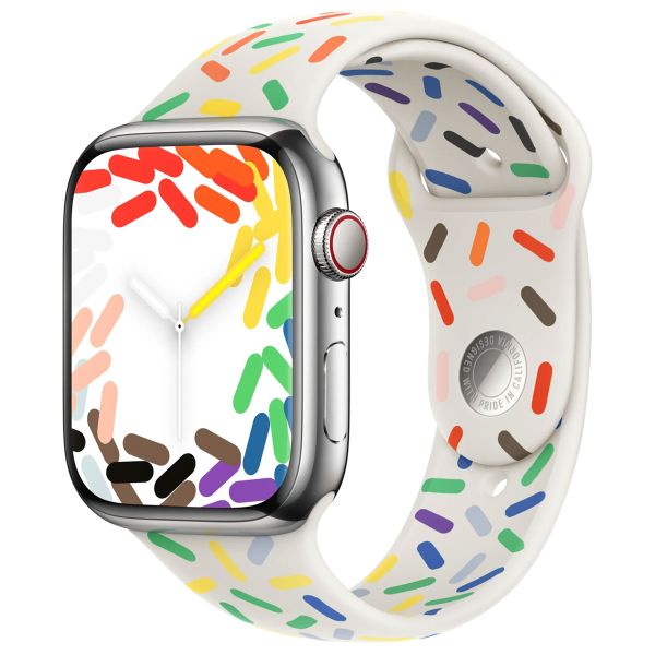 Apple Sport Band für die Apple Watch Series 1-10 / SE / Ultra (2) - 42/44/45/46/49 mm - Größe M/L - Pride Edition